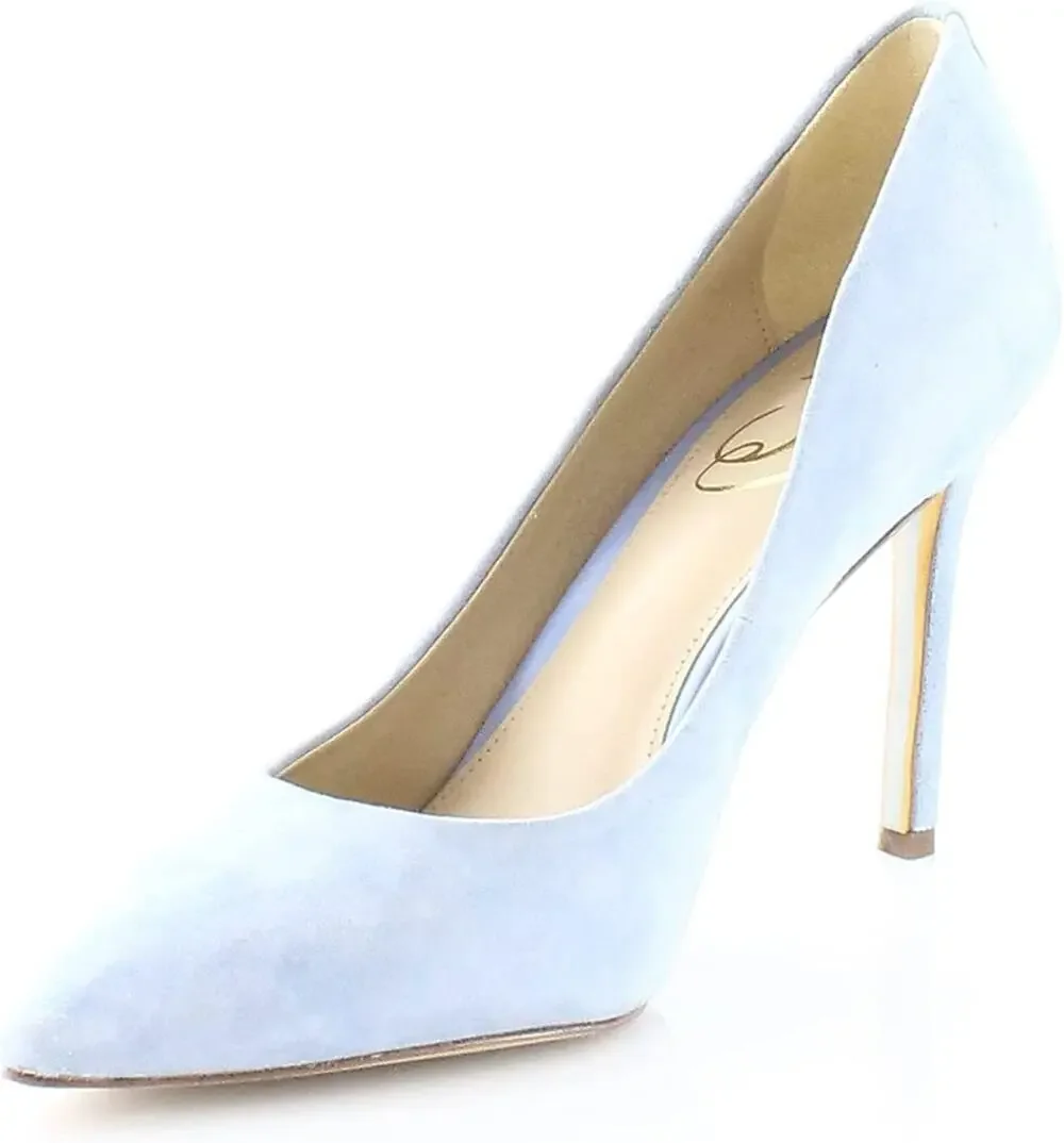 SAM EDELMAN HAZEL - SANDALS FOR WOMEN - LEATHER OUTSOLE -CERULEAN BLUE 9 M